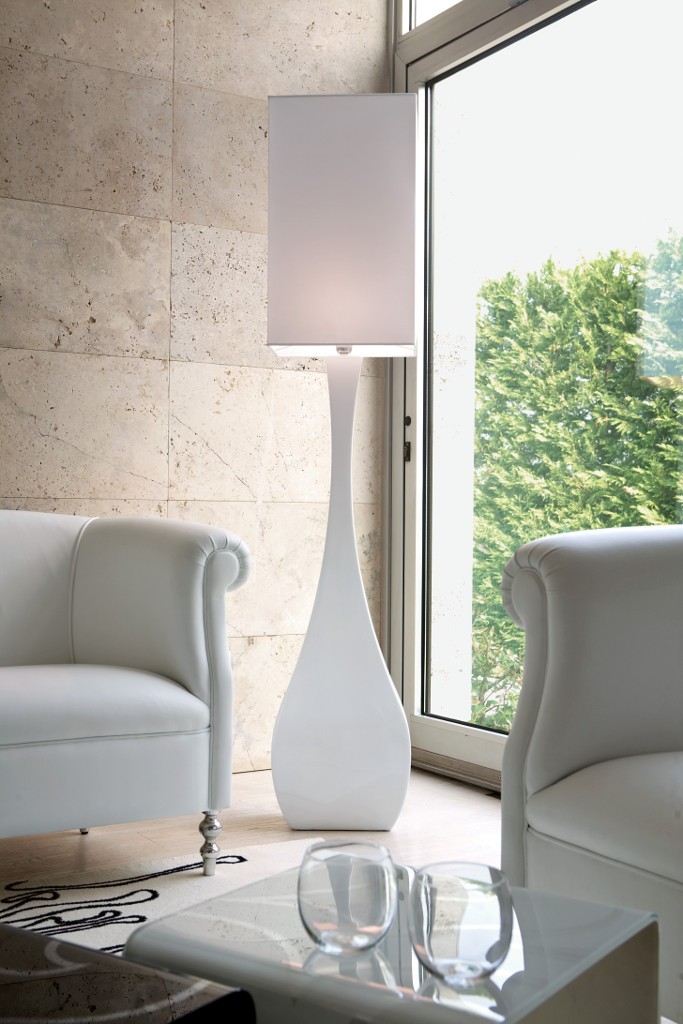 Diamante top floor lamp