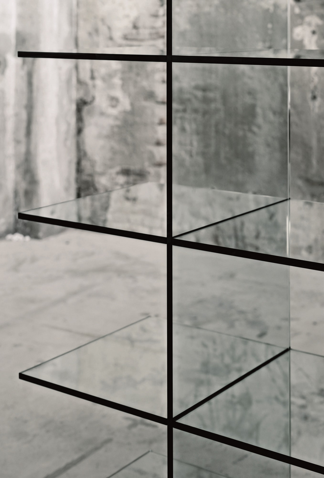 Glass Shelves 1 (1976) Bookcase Glas Italia