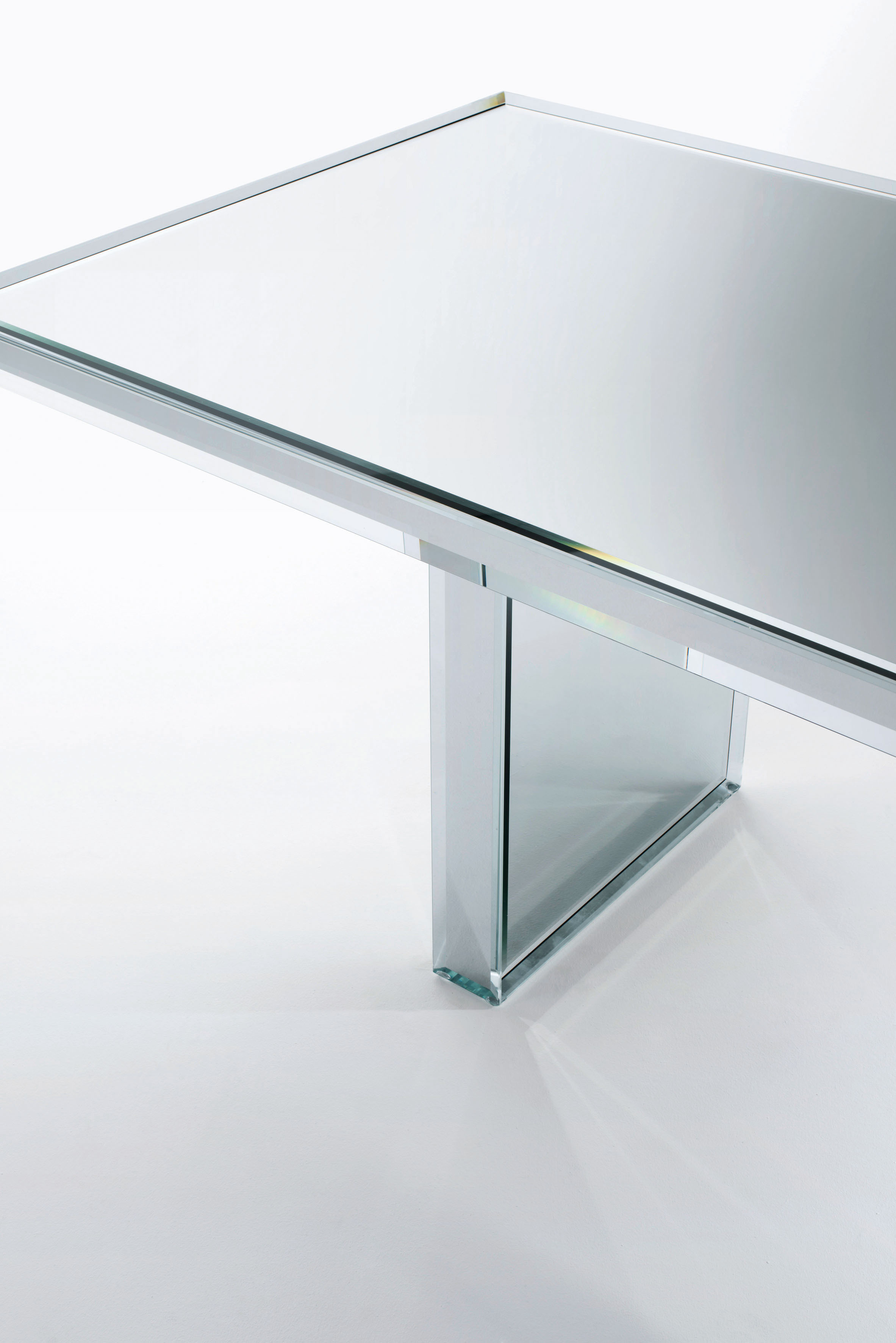 PRISM Mirror Table Dining Table Glas Italia