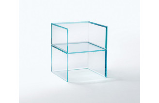 PRISM glass chair | Armchair | Glas Italia