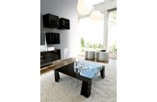 Double coffee table by Unico Italia