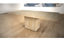 Tuscany dining table by Pratelli Stone