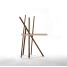 Wood coat hanger by Tonin Casa