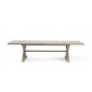 onos extending rectangular dining table by Ethimo